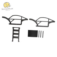 LONNGUVO Carbon Fiber Chassis, RC Accessories 1/18 Scale RC Chassis Kit, Durable Lightweight RC Upgr