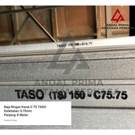 Dijual Baja Ringan TASO C 75 x 0.75mm Berkualitas