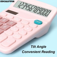 EUCALYTUSS Electronic Calculator Cute Stationery Office Calculator Portable Electronic Calculator