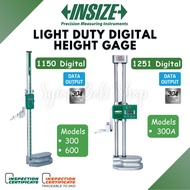 INSIZE 1150-300 / 1150-600 / 1151-300A Light Duty Digital Height Gage Gauge Range 0-600mm/0-24" (115