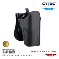 CYTAC ซองพกนอก ปลดล็อคนิ้วโป้ง รุ่น Berettaa Px4 Storm