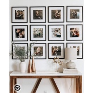 (10 pcs economy package) 30x40cm photo frame printing 30x21cm/ 20x20cm mdf frame board,