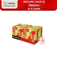 [Carton] NESCAFE Original Coffee Can (5+1) (6 x 240ml)