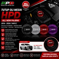 MESIN HPD ALUMINUM ENGINE OIL CAP FOR ALL NEW PAJERO ANPS 4N15