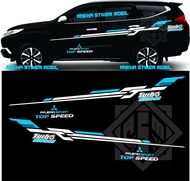 Stiker Mobil Mitsubishi Pajero Sport Rf Diesel