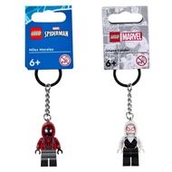 GANTUNGAN Lego KEYCHAIN Spiderman Series/LEGO Couple Spiderman Miles Morales KEYCHAIN 854153 & Gwen 