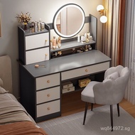 Dressing table for small modern apartments2024Simple Integrated Makeup Cabinet New Small Bedroom Tab