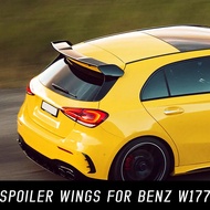 For 2013-2022 Mercedes Benz A Class W177 A180 A200 A220 A260 AMG A45 Bodykit Rear Roof Trunk Spoiler