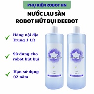 Floor cleaner for Ecovacs Deebot robot vacuum cleaner - 1 Liter for use with Deebot robot vacuum cle