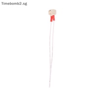 <TBSG>   5Pcs GU5.3 MR16 Lamp Holder G5.3 Enhanced Europe Lamp Base Round Soet 15CM Ceramic Lamphold