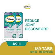 [Bundle of 2] CALTRATE Joint Health UC-II Collagen Supplement, 2X more effective vs Glucosamine, 90 