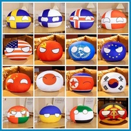 Anime 10/30cm Country Ball Plush Toy Polandball Plush Pendant Soft Countryball Stuffed Doll for Kid