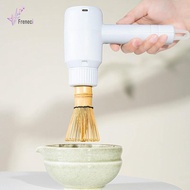 [Freneci] Electric Matcha Mixer Drink Mixer 3 Gears Adjustable Matcha Stirer DIY Tea