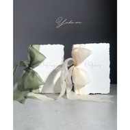 Vows book - Wedding promise card - Model 06