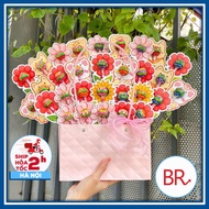 [October 20 GIFT] Lollipop flower basket Set, cute lollipop flower pillar, gift for children on Octo