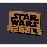 STAR WARS: REBELS 3D Logo Or Fridge Magnet