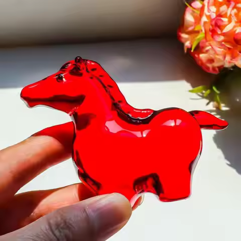 3d Horse Sculpture Decorative Horse Figurine Hand-carved Horse Figurine Miniature Pony Statue Healin