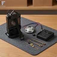 Flameer Clock Movement Accessory Kit Speaker Included Hourly Chime Movement Kit Wired Timepiece Part