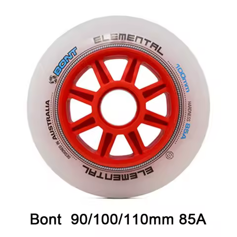 Speed Skates Wheels 100% Original BONT Inline Skate Wheel 90mm 100mm 110mm 125mm Wheel ELEMENTAL Whe