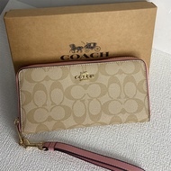 new style 2024 wallet for women official store authentic original C4581 C4452 PVC Long hand-held pur