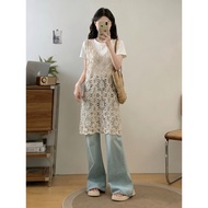 Bohemian Two-Piece Outfit - Layered & Loose Fit | Women's Summer Wear