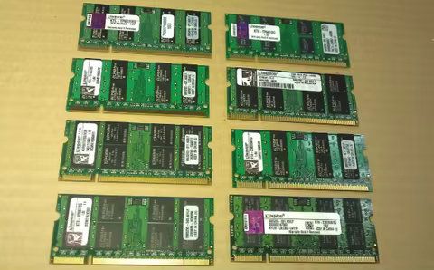 Original Notebook Memory 2G DDR2 667 2GB 1GB 2RX8 PC2-5300S-555