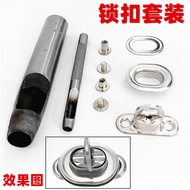 Set Rivet Kunci Kulit Bagasi 10 Set Kunci Pusing Berputar Khemah Perkhemahan Kalis Angin X20