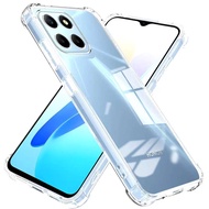 HONOR X6c/HONOR X5b/HONOR X5b Plus Shockproof Clear Case Camera Cover X8b/HONOR X6b/HONOR X6/HONOR X