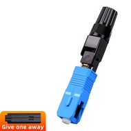 ZOERAX Fiber Cold Splicer Fiber Optic Connector SC-APC Connector FTTH Embedded Leather Wire Quick Co