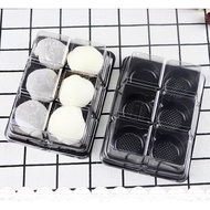 Set 50 hộp nhựa đựng bánh 6 ngăn FG332: 20x14cm