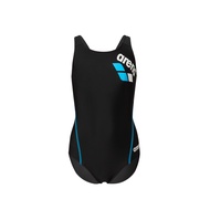 ARENA JUNIOR ARENA LOGO TOUGHSUIT BASIC TRAINING ONE PIECE - BLACK x BLUE