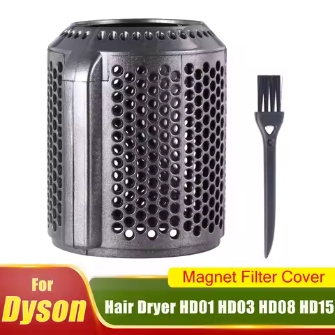 Magnetic Outer Filter Cover for Dyson Supersonic Hair Dryer HD01 HD03 HD08 HD15