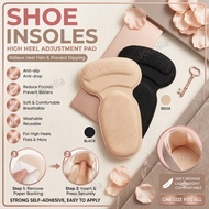 Shoe Insoles , High heels adjustment pad，High Heel Pad Adjust Size Heels Pads Protector Sticker Anti