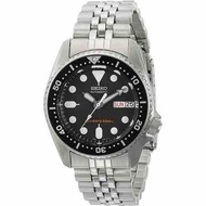 BNIB Seiko Automatic Scuba Divers 21 Jewels 200M SKX013K2 SKX013K SKX013 Black Dial Stainless Steel Bracelet Men's Watch