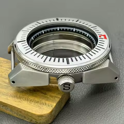 Watch NH35 NH36 Case Sapphire Crystal Samurai King Case28.5mm Dial Fit NH35 NH36 NH38 NH39 4R35 7S26