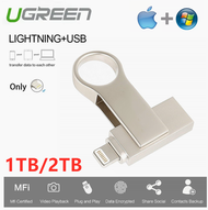 Ugreen I-Flash Drive แฟลชไดรฟ์ USB OTG 1TB 2TB สำหรับ iPhone14/13/12/11/X//8/7/6/5  iPad iPod iOS อุ