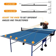 HP-07Table Tennis Robot Ping Pong Ball Machine Serves 40mm Regulation Ping Pong Balls Automatic Table Tennis Machine for Training Solo Trainer