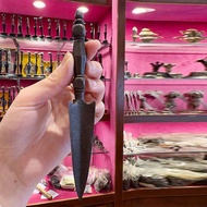 เครื่องมือ Tantric Ritl สามด้านสไตล์ทิเบตแท่ง Vajra งานฝีมือเนปาลพร้อมฐานเครื่องประดับตกแต่งมือถือแล