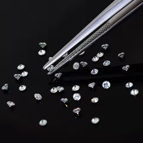 5A VVS D Color Moissanite 0.1-30ct Hearts & Arrows Cut | Jewelry Quality