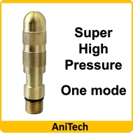 Heavy Duty Solid Brass Hose Nozzle For Car Wash Screw Connector 1/2" OLID BRASS H/D WATER JET SPRAY 