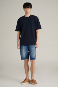 Mc JEANS เสื้อยืด Premium Basic เสื้อแขนสั้นผู้ชาย คอกลม MTTZA12