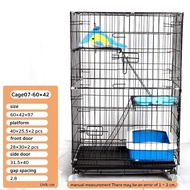 Large Space Cats Cage 3/4 Layers for Kitten Rabbit Puppy Cage with Wheel Large Space Pet Cage