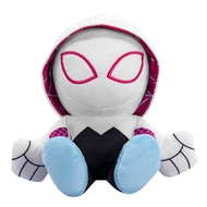 Bleacher Creatures Marvel Ghost Spider (Spider-Gwen) 8" Kuricha Sitting Plush- Soft Chibi Inspired T