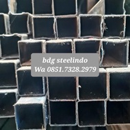 Besi hollow hitam 4x4 0.8 mm/ besi holo hitam 40x40 08