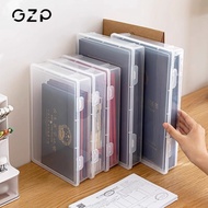 GZP Document Storage Box Household Certificate A4 Important Document Storage Bag Large Capacity Fami