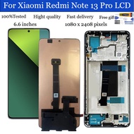 6.67" Original For Xiaomi Redmi Note 13 Pro 5G LCD 2312DRA50C display touch screen digitizer Assembl