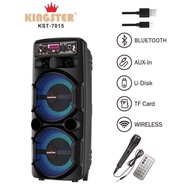 ♞,♘,♙KINGSTER KST 7015 KARAOKE BLUETOOTH SPEAKER