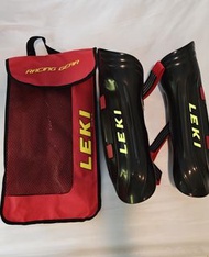 LEKI WorldCup Racing Shin Guards with Bag