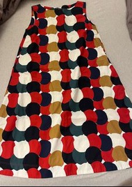 Marimekko uniquo crossover dress