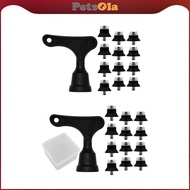 [PETSOLA] 12x Sports Replacement Soccer Cleats, Metal Cleats, Soccer Shoes, Ball Shoe Cleats, Alumin
